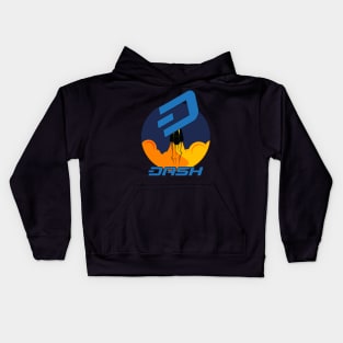 Rocket to The Moon : DASH Edition Kids Hoodie